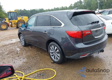 2014 Acura Mdx Technology Package from USA, damaged, VIN 5FRYD4H48EB045328